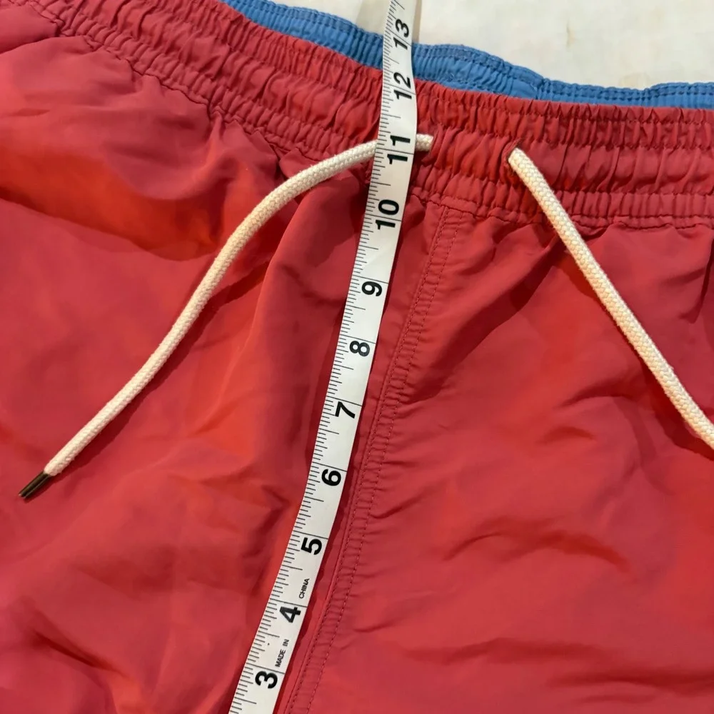 Polo Ralph Lauren Swim Trunks Salmon XXL Mesh Lined Drawstring Board Shorts
